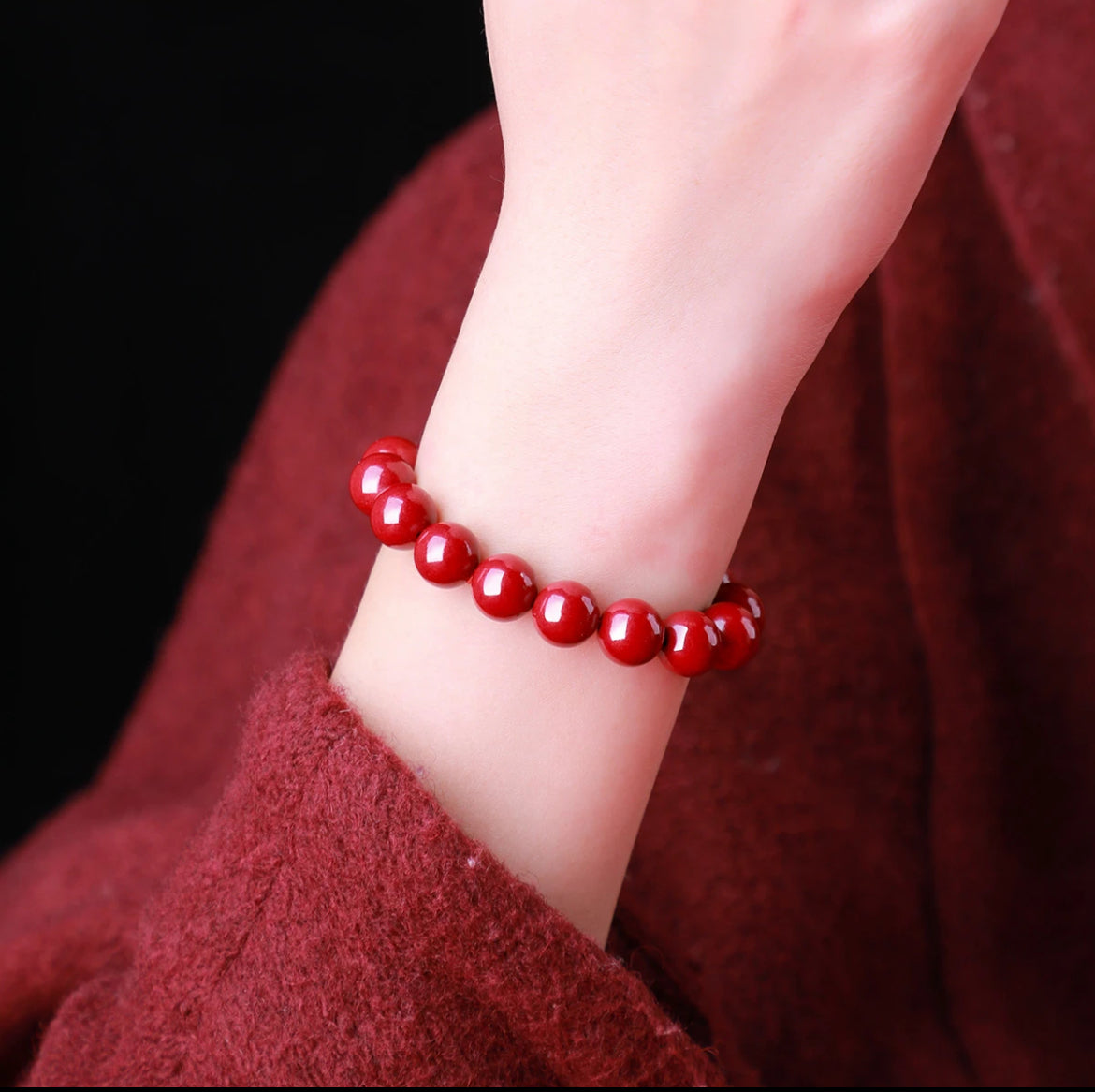 Buddha-Inspired Purple Gold Sandstone Beaded Bracelet – 2025 New Couple Spiritual Gift with Gift Box
