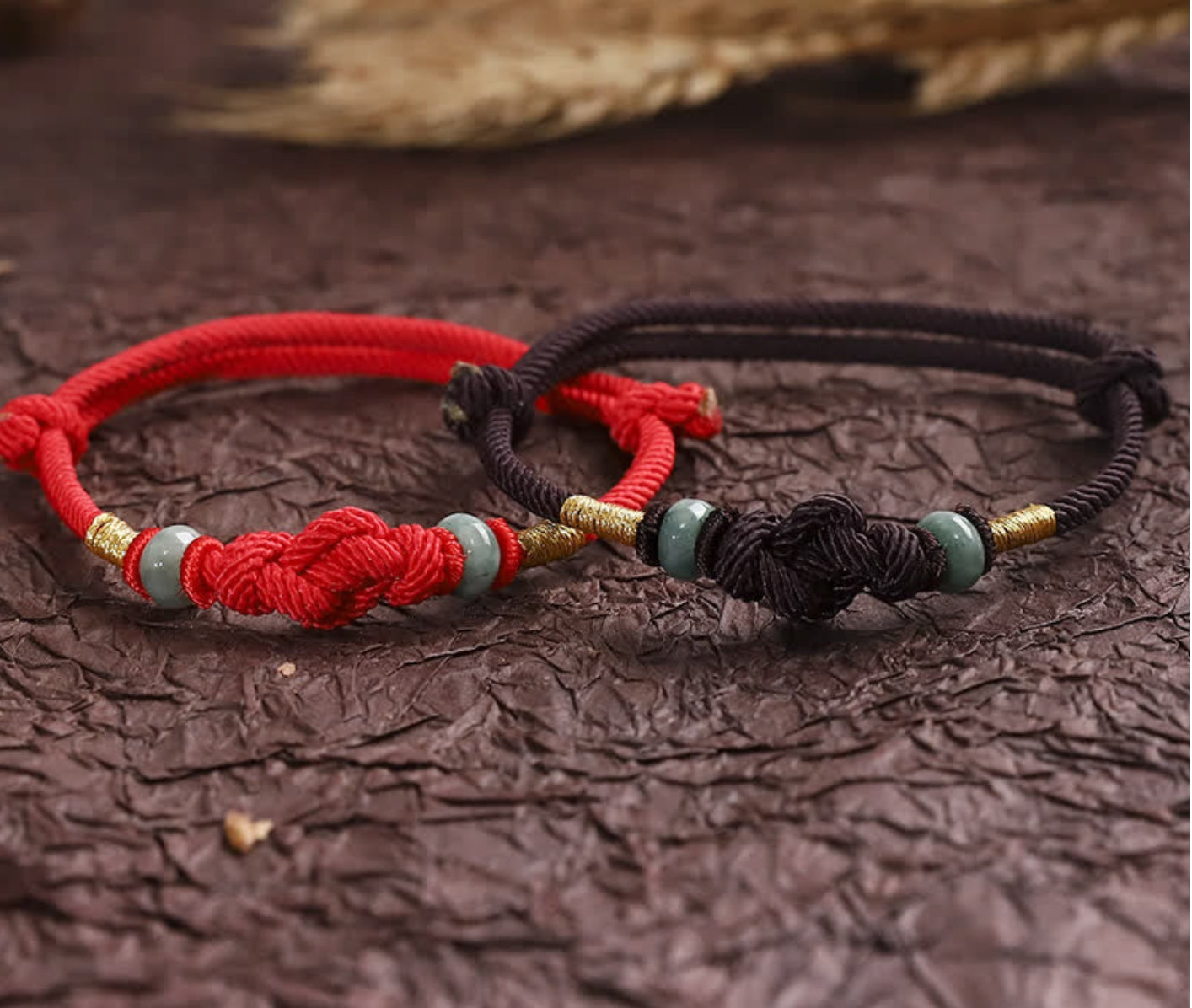 Red String&Jade(Wrist Circumference 14-22cm)
